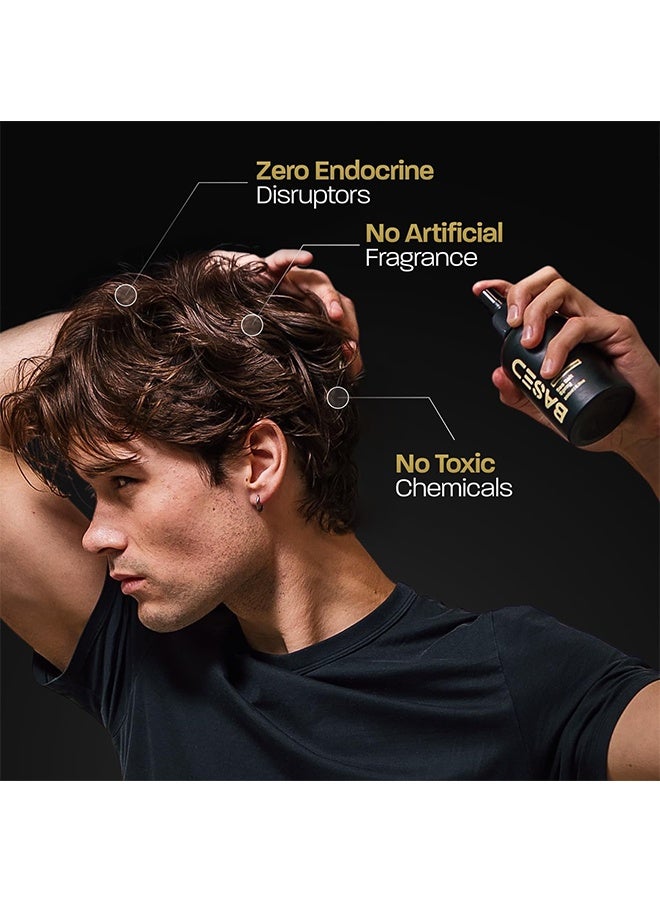 BASED BODYWORKS Sea Salt Spray, Natural Finish Sea Salt Spray for Hair, Gives Volume and Texture, Enriched with Seaweed and Vitamin B5, Lightweight and Non-Greasy, Paraben Free - Image 4