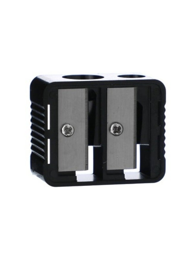 Double Pencil Sharpener - Black - Image 1