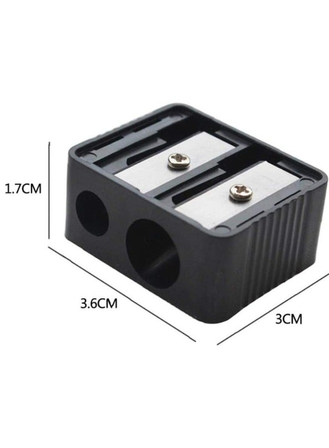 Double Pencil Sharpener - Black - Image 2