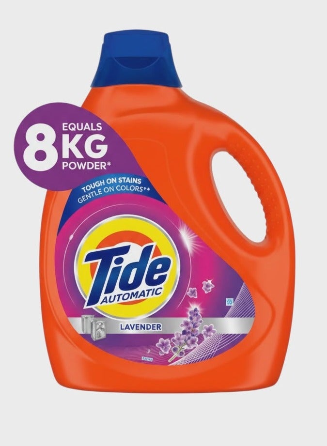 Tide Automatic Detergent Gel With Lavender - Equals 8kg of Powder - Image 1