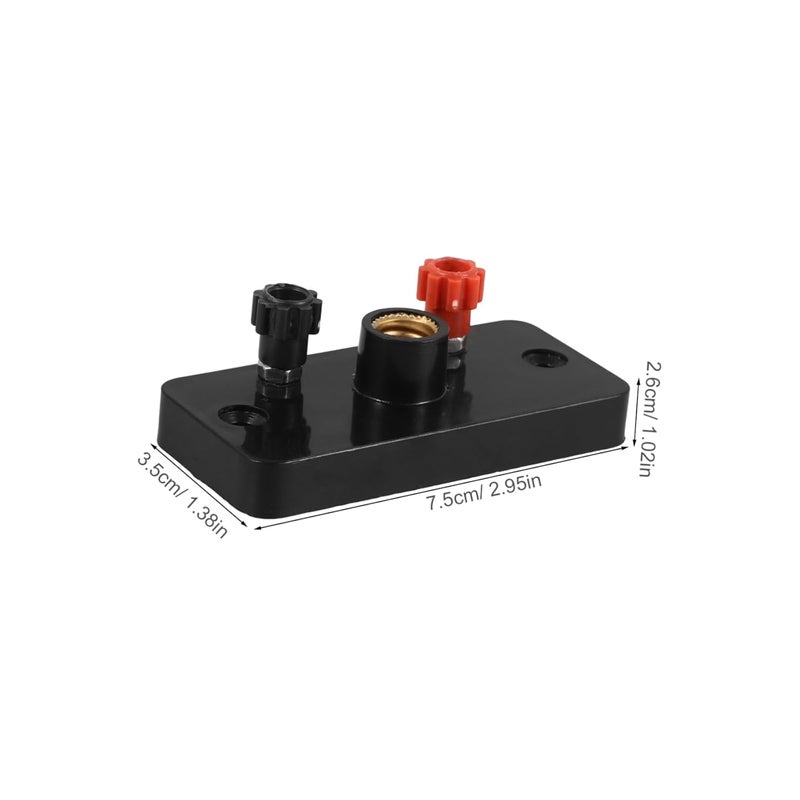 Luxshiny Miniature Bulb Socket Base Screw Lamp Holder for Electricity Experiment Kits Compatible Bulb Holders and Fixtures - Image 2