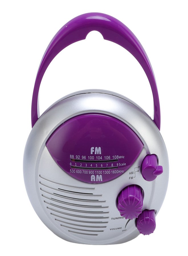 Water Proof Shower Radio Portable AM FM Battery Powered Radio for Bathroom Kitchen Outdoor - Image 5