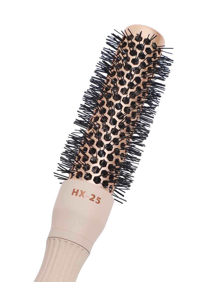 gushli Heat X-treme 25MM Thermal Ceramic-Ionic Hairbrush for reducing frizz, and short hair styling - Image 2