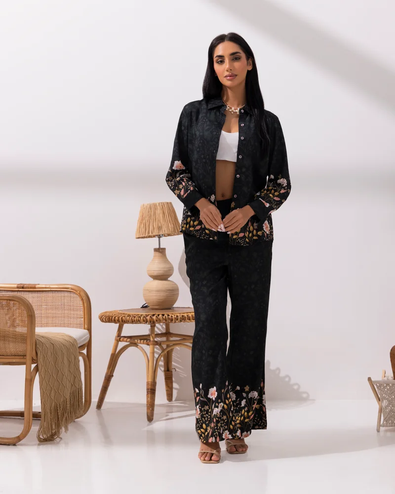That’s My Gal Floral Placement Co Ord Trouser