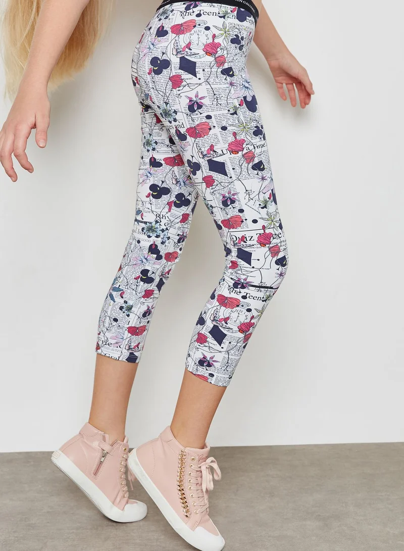 John Galliano Little Printed Pants