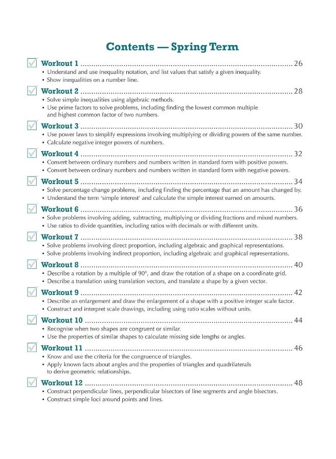 تمارين الرياضيات لمدة 10 دقائق أسبوعيًا - السنة 9 - Image 4