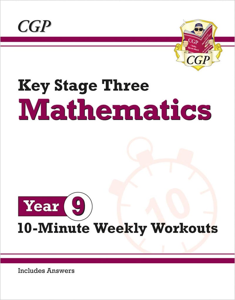 KS3 Maths 10-Minute Weekly Workouts - Year 9 - Image 1