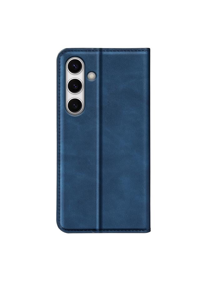 اس-توب جراب هاتف Samsung Galaxy S24 FE 5G جراب هاتف جلدي مغناطيسي بتصميم ريترو - Image 3