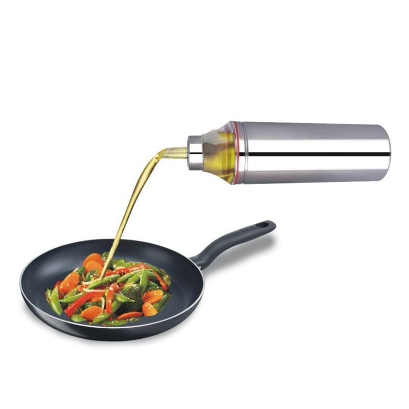 Foliam Oil Dispenser Bottle Oil Pourer Dispensing Bottles Stainless Steel Oil Bottle with No Drip Pouring Spout Vinegar Dispenser Oil Pot 500 - Image 5