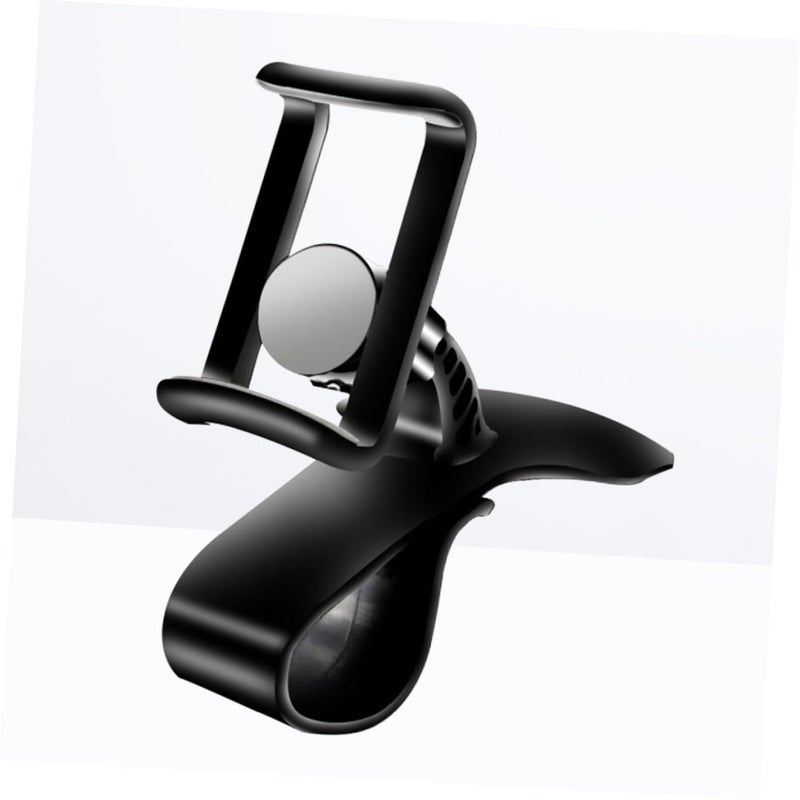 Adjustable Car Dashboard Phone Holder Sturdy Black Design Easy Installation For Drivers - Image 5