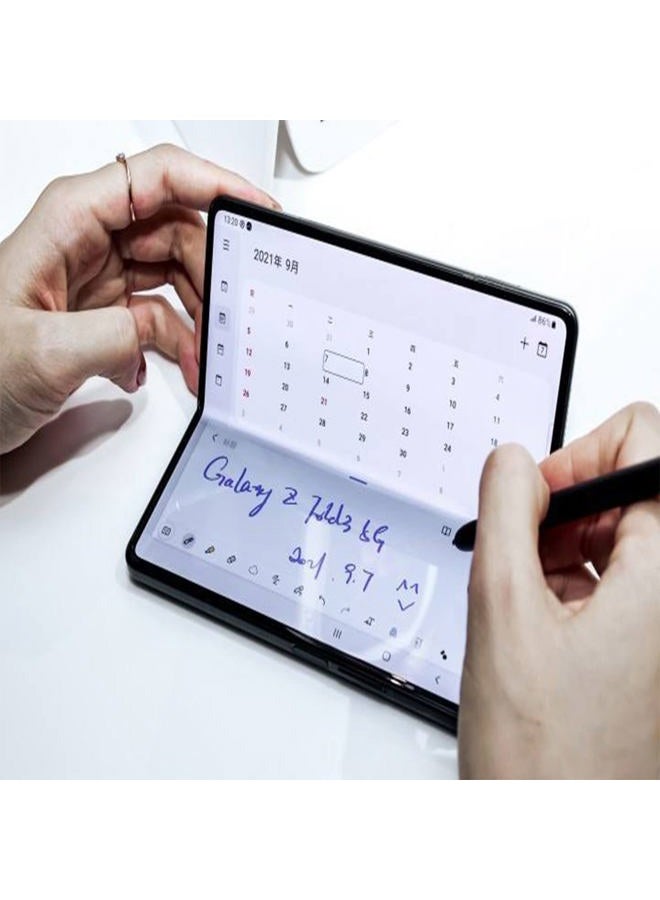 CaoXiong قلم S Pen Fold إصدار لجهاز Galaxy Z Fold 4/3/5 من سامسونج Galaxy Z Fold 3/4/5، EJ-PF946BBEGUS، مع رؤوس/نقاط بديلة (أسود) - Image 4