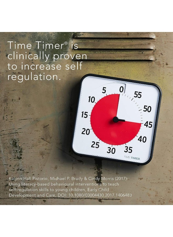 Time Timer TIME TIMER, black, 19x19x3 cm  - Image 4