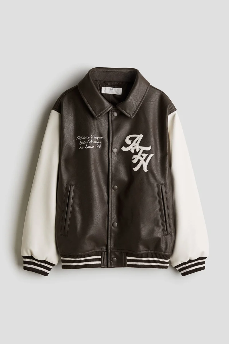 H&M Collared baseball jacket