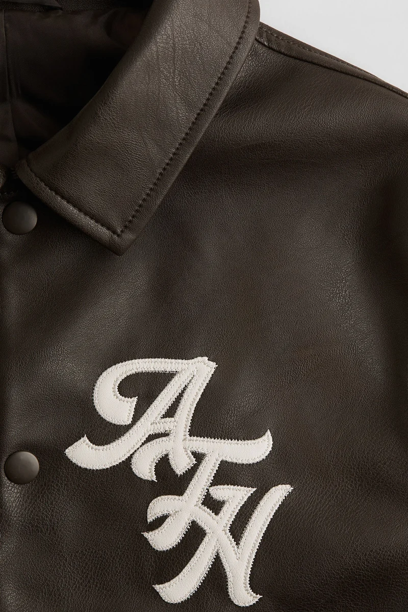 H&M Collared baseball jacket