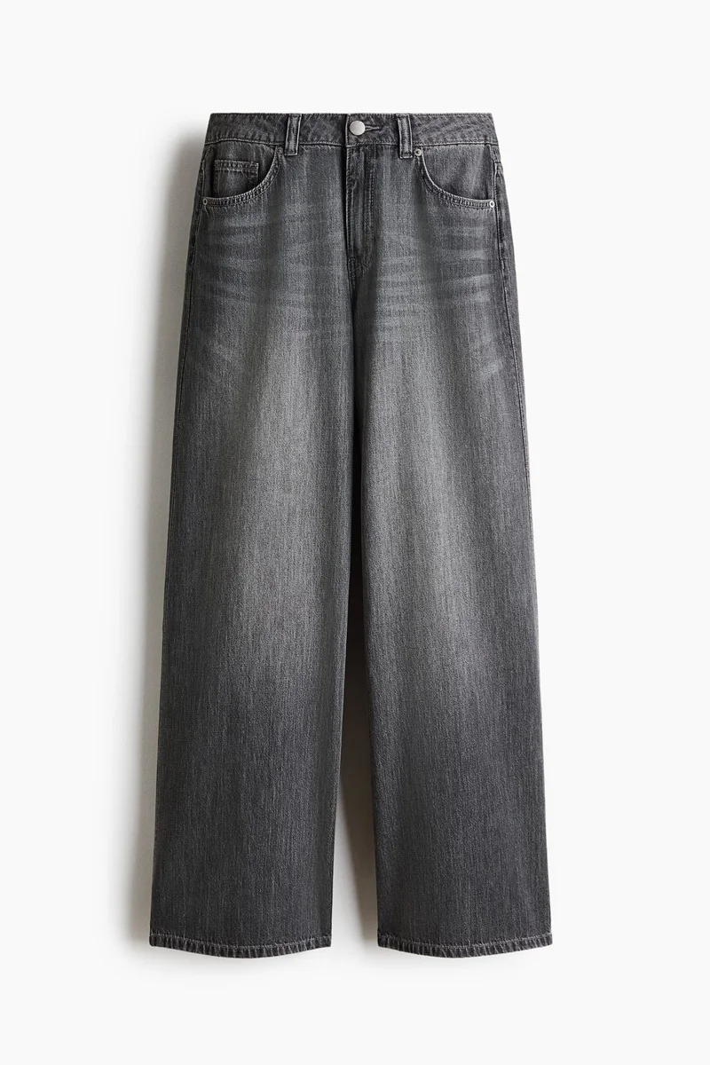 H&M Wide Regular Waist Jeans