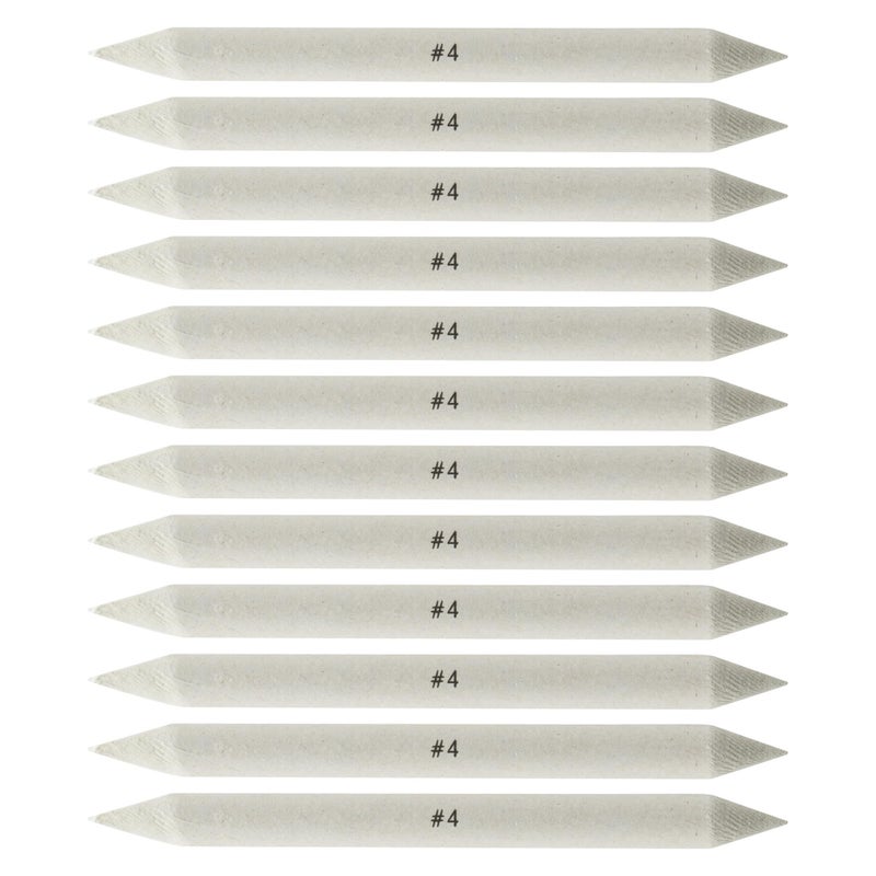 Creative Mark Blending Stumps - Solid Double-Ended Blending Stumps for Blending Charcoal, Pencils, Pastels, and More! - [Size # 4-12 Count] - Image 1