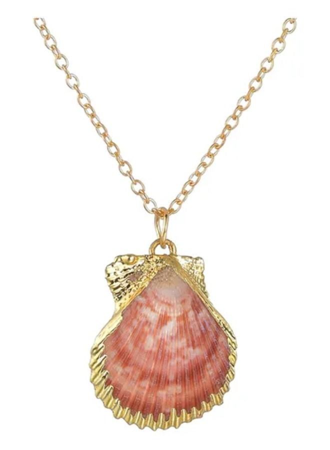 Seashell Fashion Sweater Chain Necklace