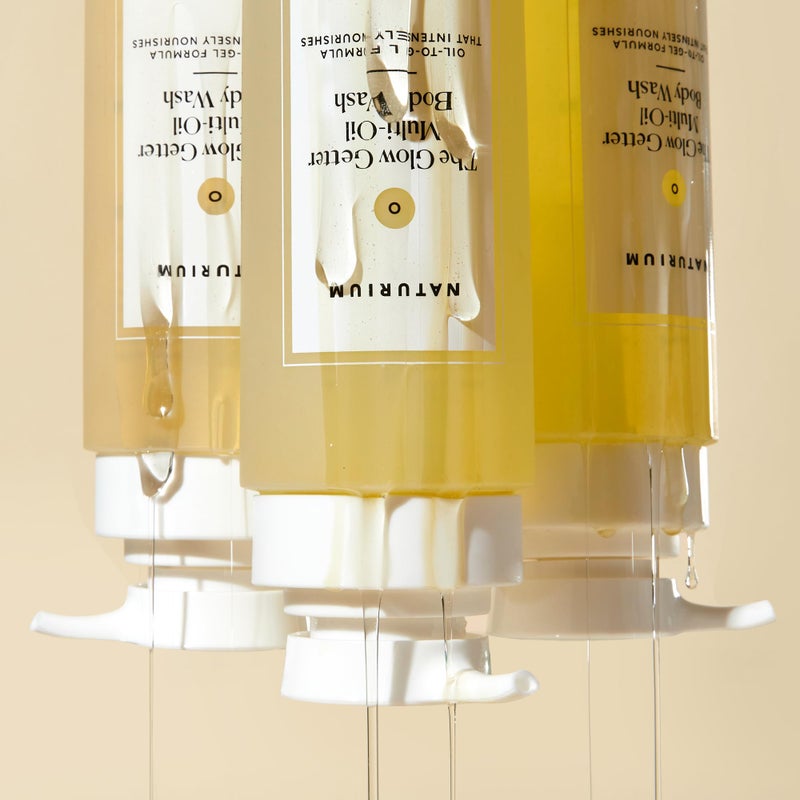 Naturium The Glow Getter Multi-Oil Hydrating Body Wash, Gentle Cleanser, 16.9 oz - Image 4