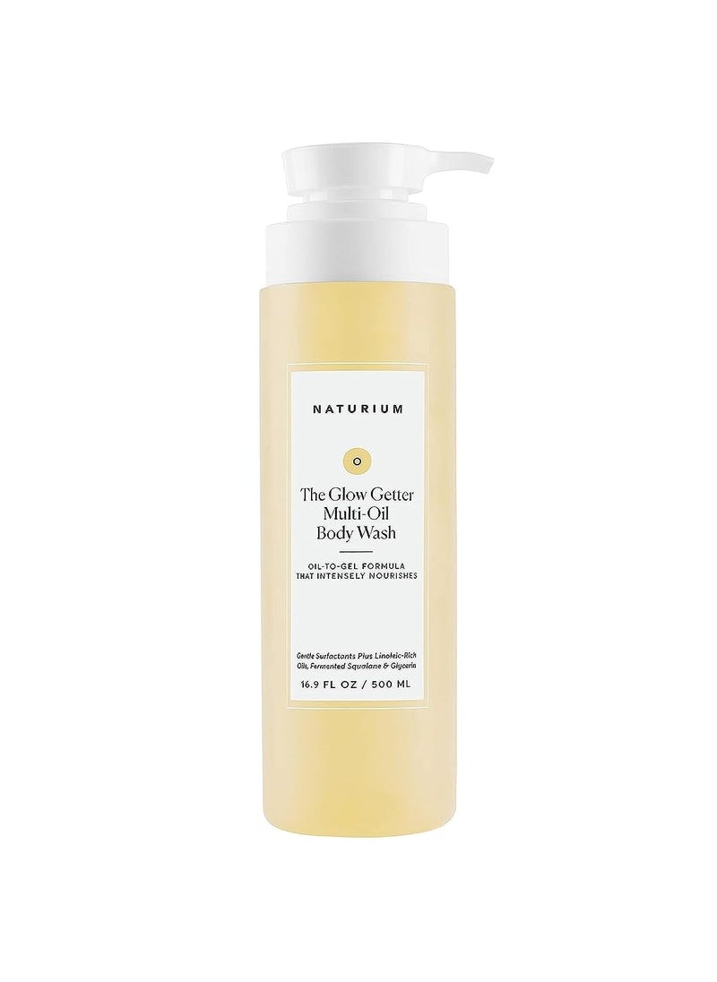 NATURIUM - Naturium The Glow Getter Multi-Oil Hydrating Body Wash, Gentle Cleanser, 16.9 oz - Image 1