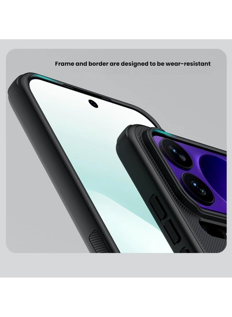 general Magnetic Phone Case Compatible with Xiaomi 17 Pro 5G 【Supports Wireless Charging】【Textured Raised Dots】 Xiaomi 17 Pro TPU + PC Dual-Layer Protective Case - Image 5