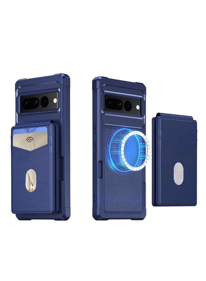 Green Tiger Case For Google Pixel 7 2-in-1 RFID Wallet Magnetic MagSafe Leather Phone Case - Image 2