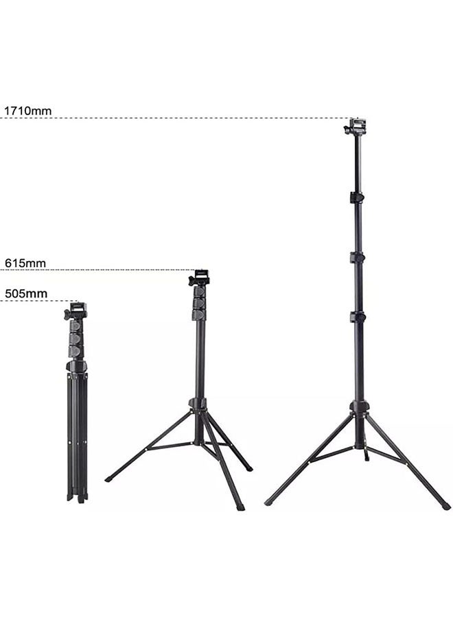 Jmary MT-36 Extendable Travel Tripod Stand with Phone Clip - Image 2