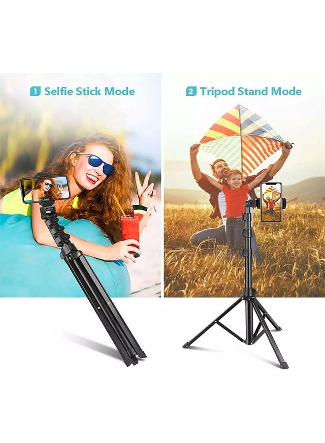 Jmary MT-36 Extendable Travel Tripod Stand with Phone Clip - Image 5