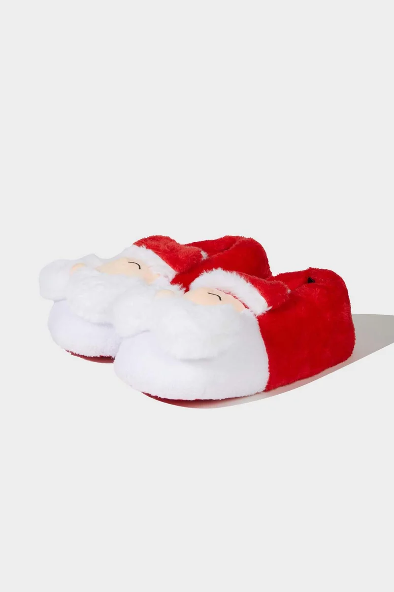 ديفاكتو Man Flat Sole Christmas Home Slippers