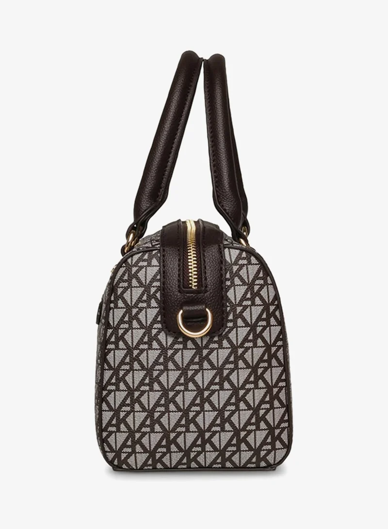 ANNE KLEIN  Anne Klein Monogram Patterned Satchel Bag for Women | Best Price UAE