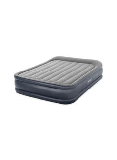Queen Deluxe Pillow Rest Airbed With Fiber-tech Bip (W/220-240v Built-in Pump)