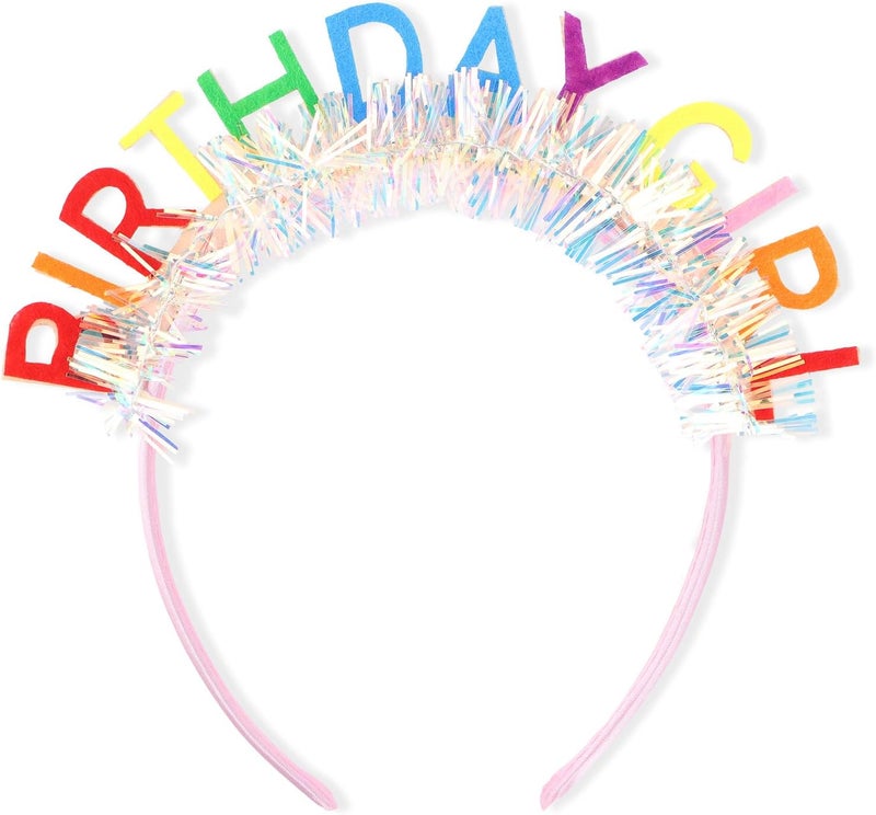 CIEHER Birthday Girl Headband Birthday Crown for Women Girls - Image 1
