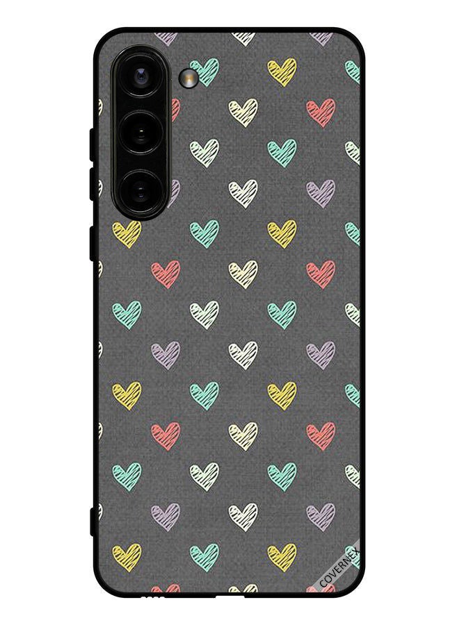Covernex Protective Case Cover For Samsung Galaxy S23 Small Hearts Pattern - Image 1