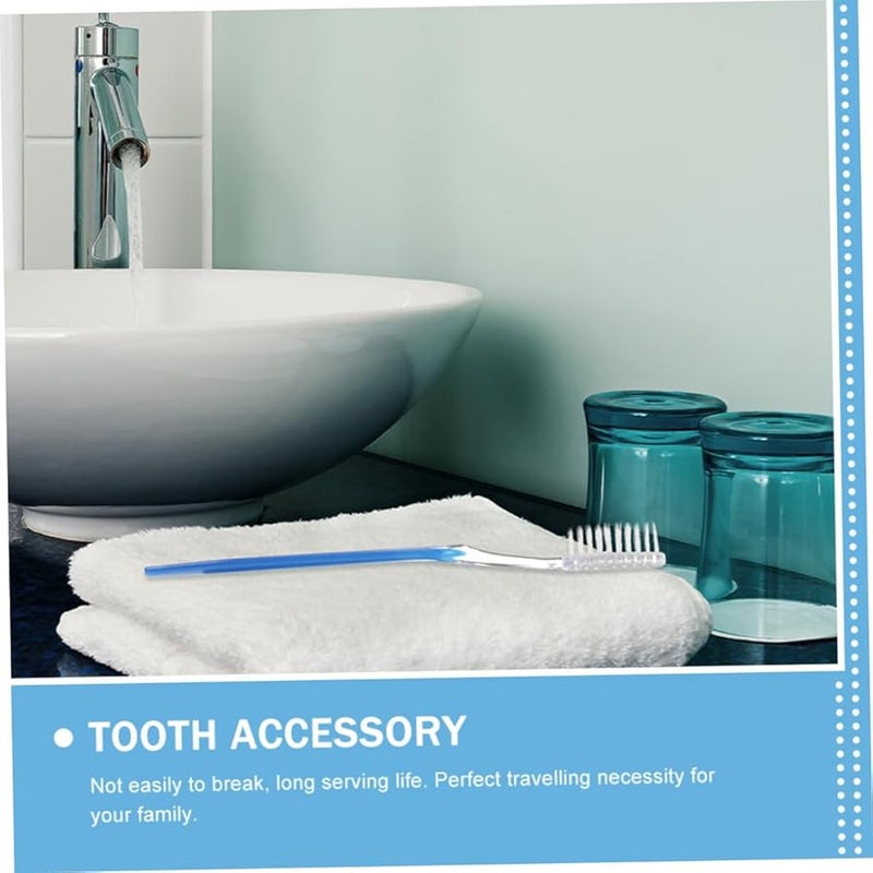 50 Pack Disposable Travel Toothbrushes With Soft Bristles And Case For Hotel Camping - Image 5