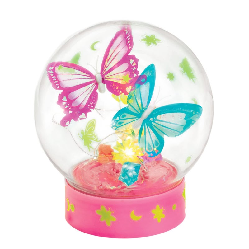 Creativity for Kids Butterfly Fairy Lights Craft Kit - Makes 1 Butterfly Night Light for Kids (Ages 7+) - Image 2