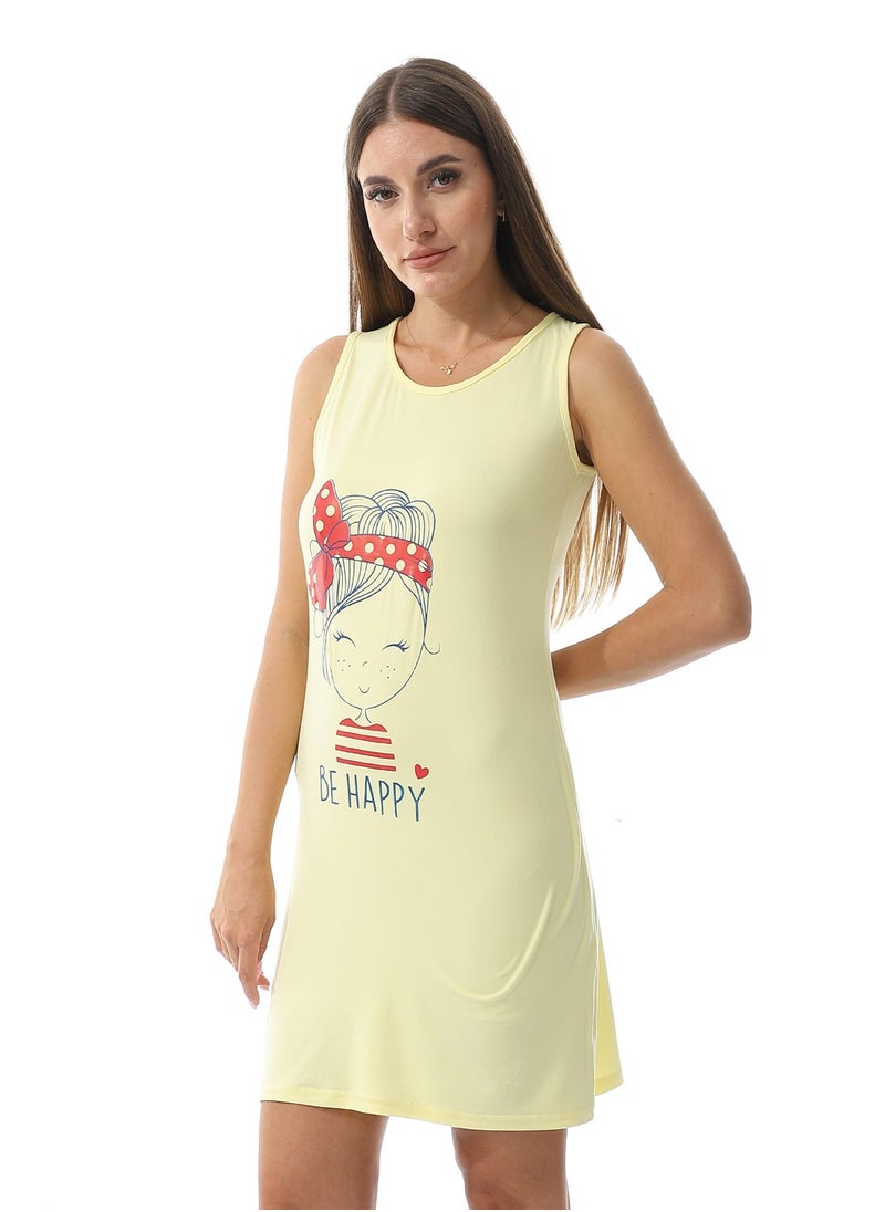 Caesar Home Wear Sleep Shirt Cash Mayo Dress Printed Photo  - Image 2