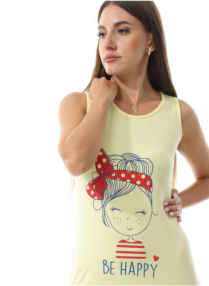 Caesar Home Wear Sleep Shirt Cash Mayo Dress Printed Photo  - Image 3