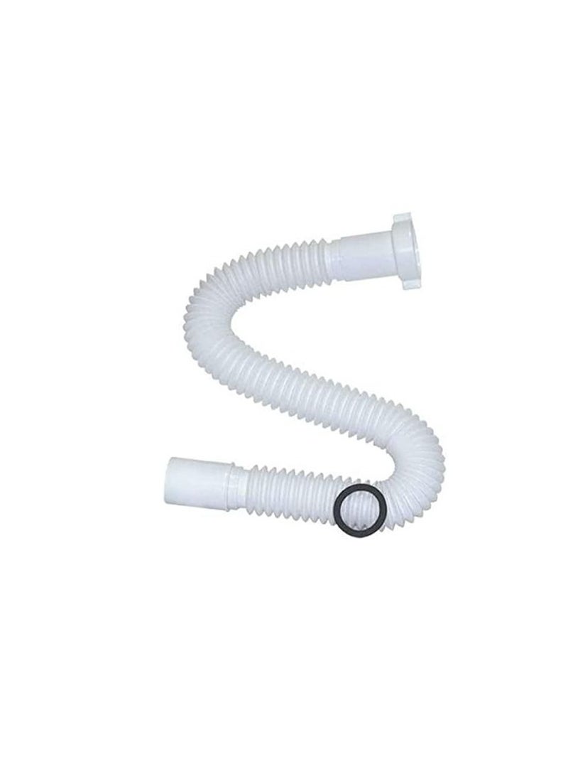 ABBASALI Flexible Drain Pipe Extension Sink Expended Drain Tube Hose (1.1/4 Inch)  - Image 1