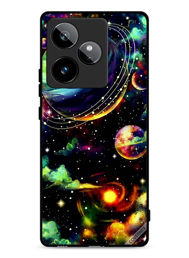 Covernex Realme GT 7T 5G Protective Case Cover Plants Saturn