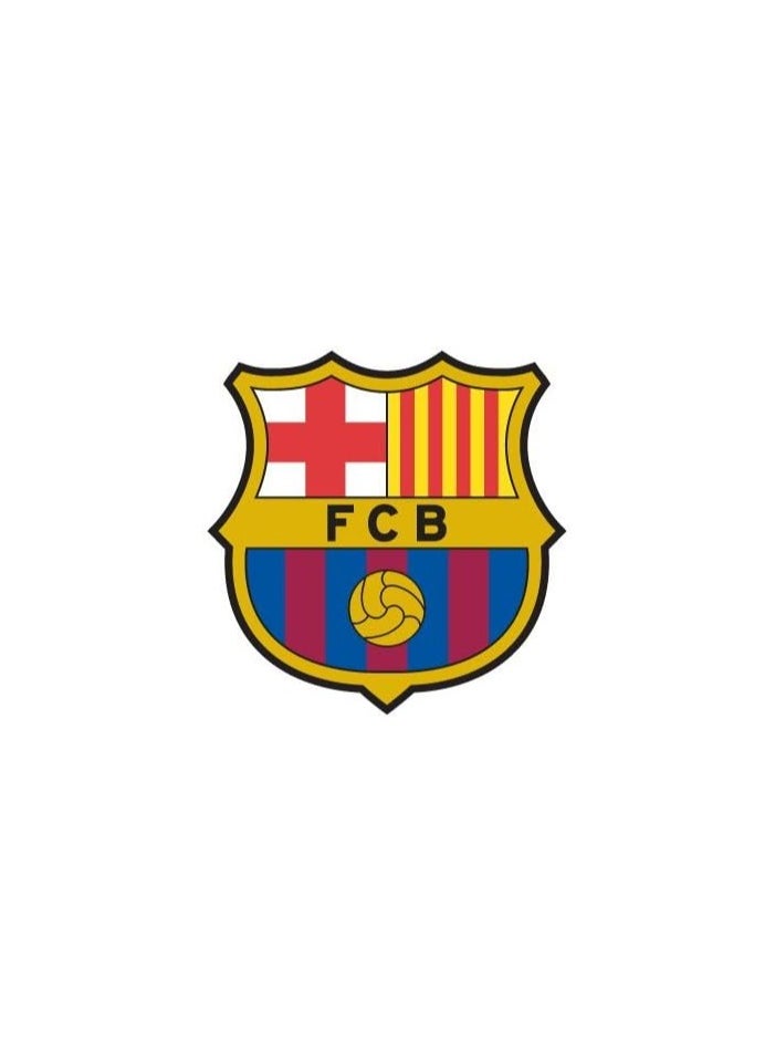 Generic - FC Barcelona Wall Decal Sticker – Premium Quality Removable Logo for Home Decor – Official Team Design – Sports Room, Bedroom, or Office Decoration - Image 1