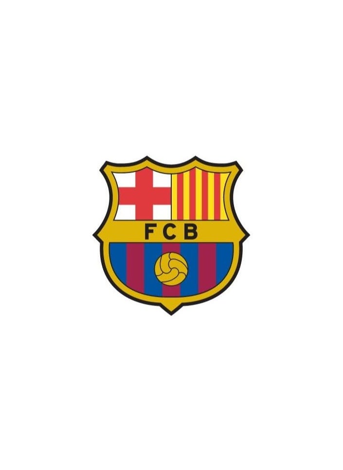 Generic - FC Barcelona Wall Decal Sticker – Premium Quality Removable Logo for Home Decor – Official Team Design – Sports Room, Bedroom, or Office Decoration - Image 1