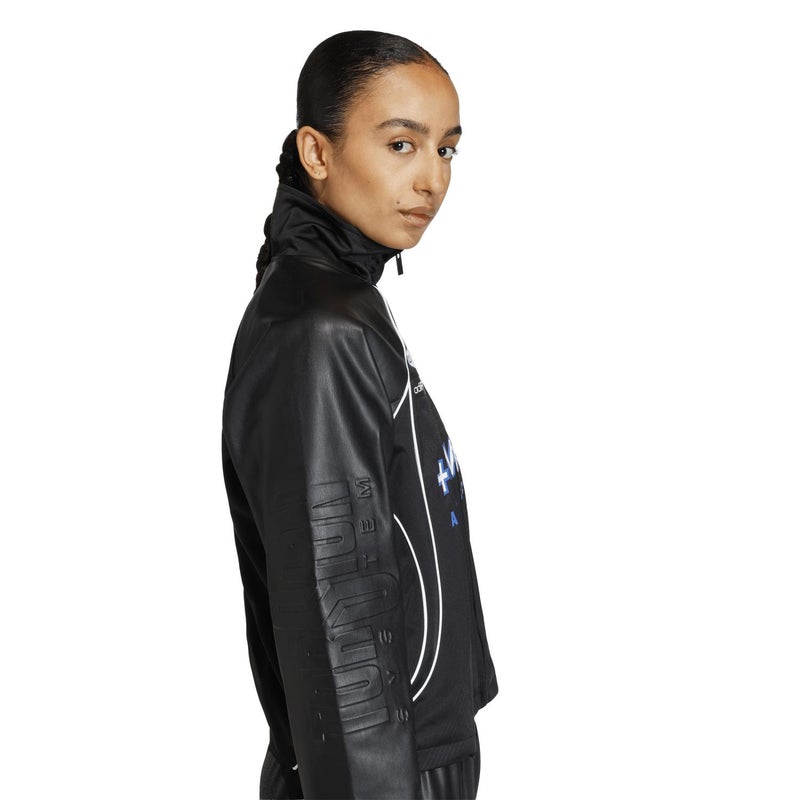 adidas Originals TEAMGEIST FAUX LEATHER TRACK TOP - Image 5