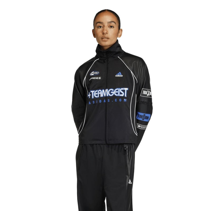 adidas Originals TEAMGEIST FAUX LEATHER TRACK TOP - Image 1
