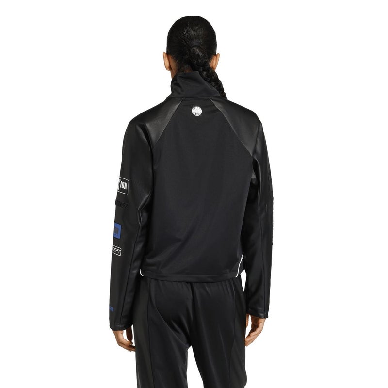 adidas Originals TEAMGEIST FAUX LEATHER TRACK TOP - Image 4
