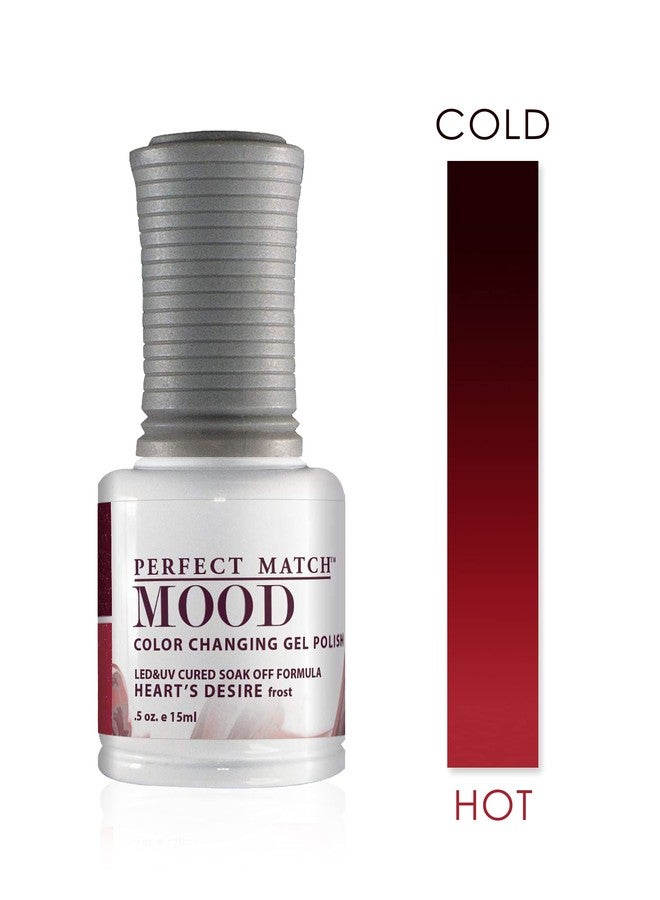 LeChat - Perfect Match Mood Gel Polish - Heart’s Desire - (0.5 Ounce) - Frost Finish - Changes with Temperature - Long Lasting - Image 3