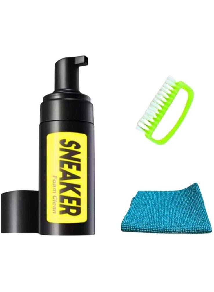 Premium Liquid Foam Shoe Cleaning Kit for Sneaker Cleaning, Waterless Foam Care Kit for Sneaker, Suitable for All Types of Shoes, Easy to Use Shoe Cleaning Solution - Image 1