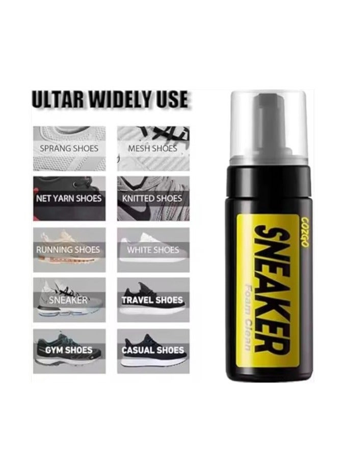 Premium Liquid Foam Shoe Cleaning Kit for Sneaker Cleaning, Waterless Foam Care Kit for Sneaker, Suitable for All Types of Shoes, Easy to Use Shoe Cleaning Solution - Image 3