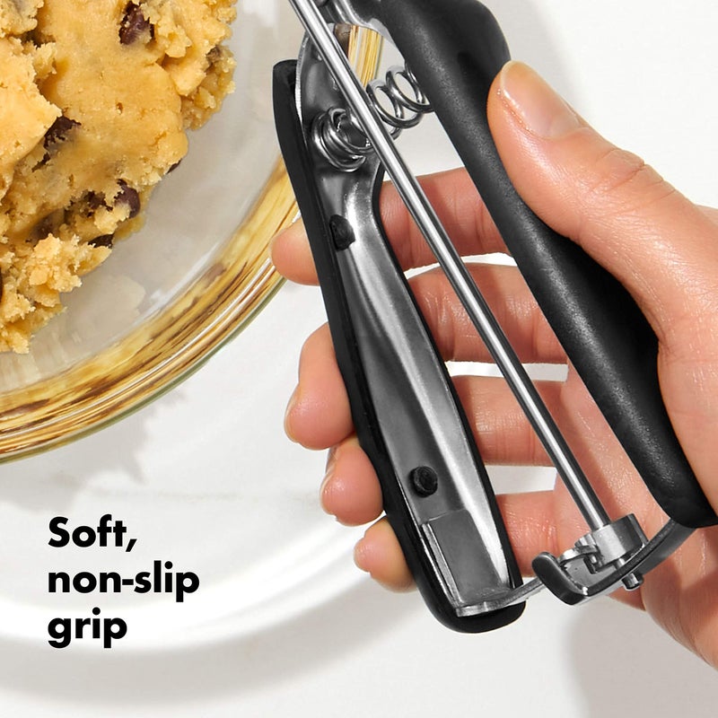 OXO Good Grips Small Cookie Scoop Black/Silver - Image 4