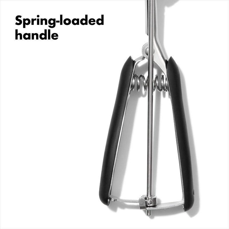 OXO Good Grips Small Cookie Scoop Black/Silver - Image 5