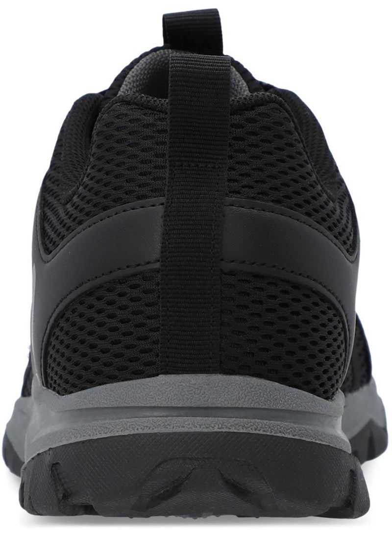 Outventure Men's Sneakers – Black Lightweight Outdoor Shoes with Breathable Upper and High-Traction Sole - Image 4