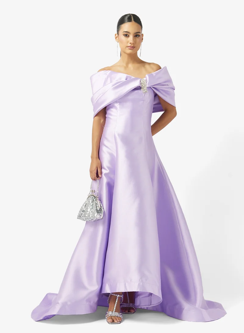 Namshi x  Off Shoulder Ball Gown for Women | Best Price UAE